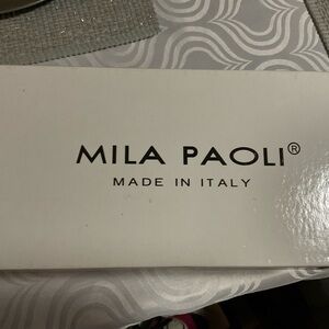 Made in Italy, Mia Paoli flat sandals. Size 9M.